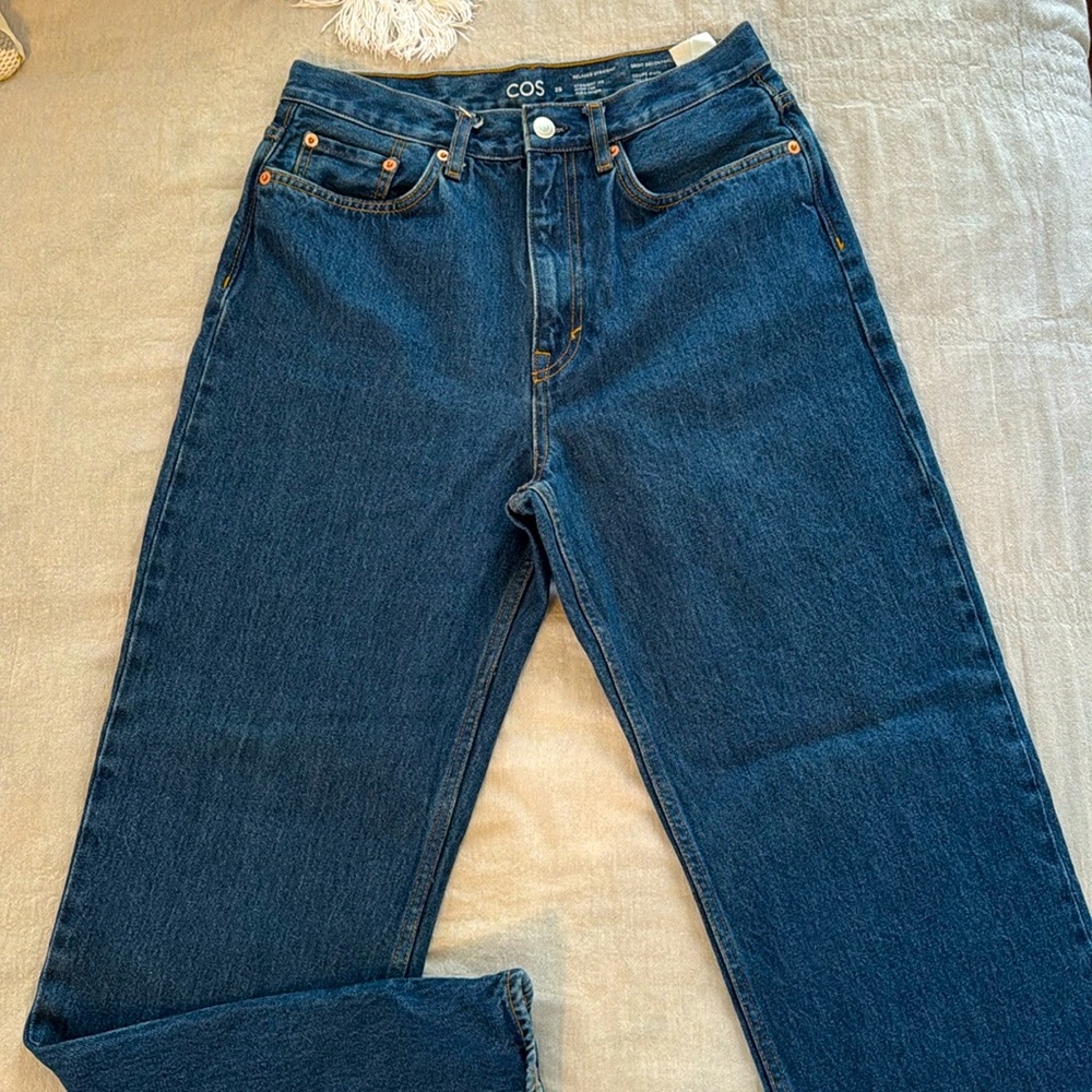 COS high rise jeans